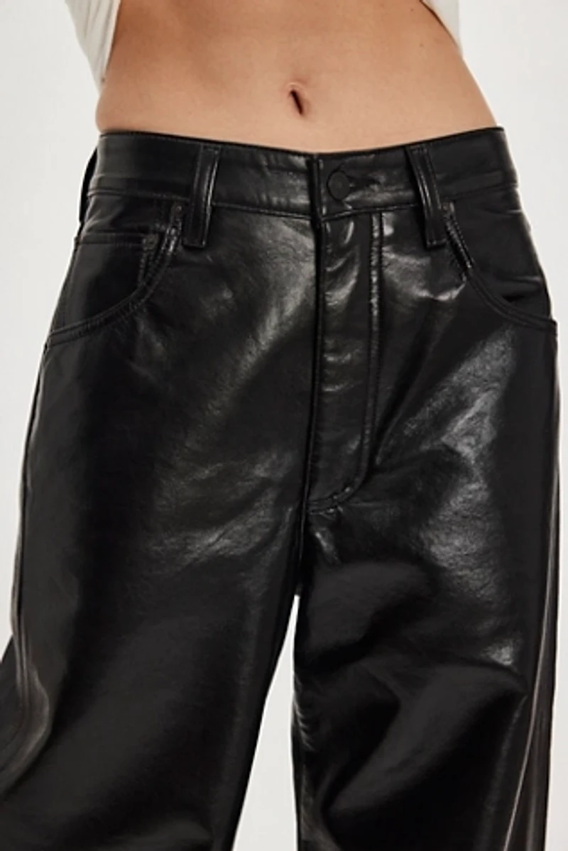 Citizens of Humanity Ayla Baggy Leather Pants