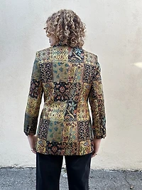 Giancarlo Ferrari Gold Brocade Blazer Selected by The Curatorial Dept.