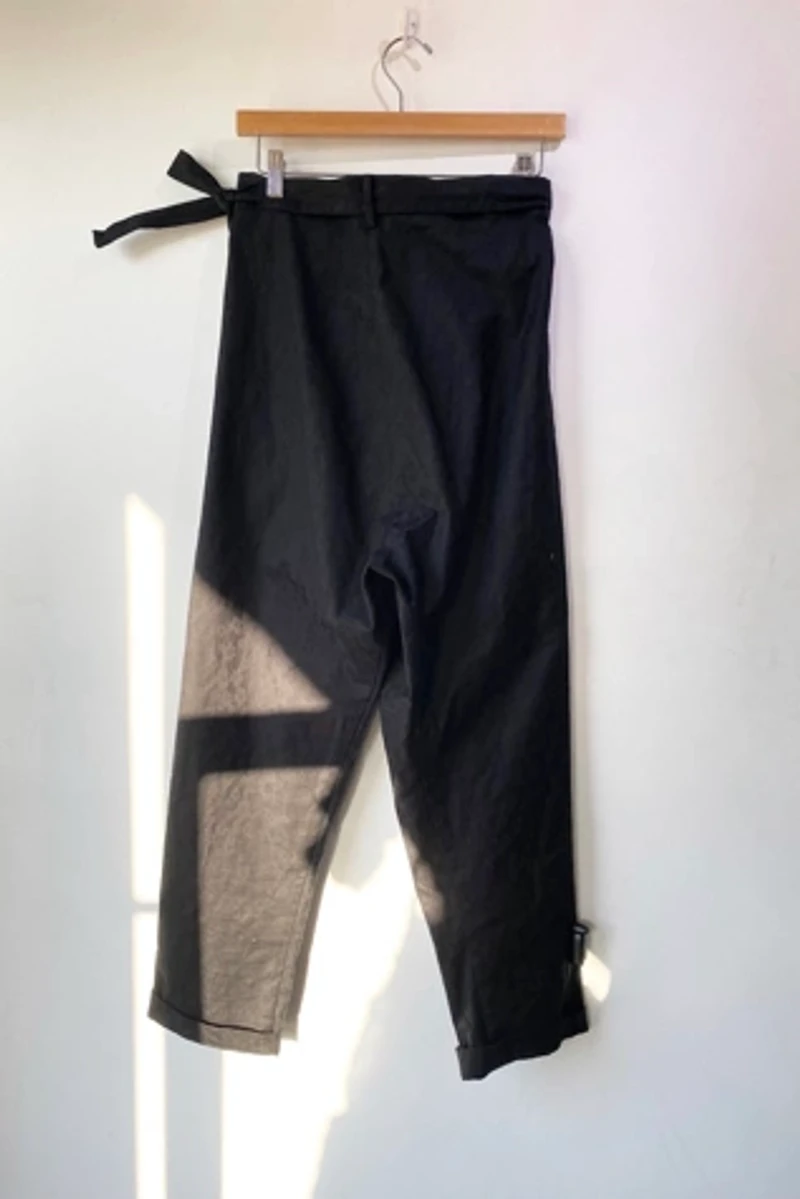 Caron Callahan Black Wrap Pants Selected by The Curatorial Dept.
