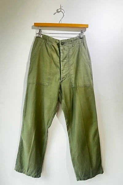 Vintage Green Army Pants Selected by The Curatorial Dept.