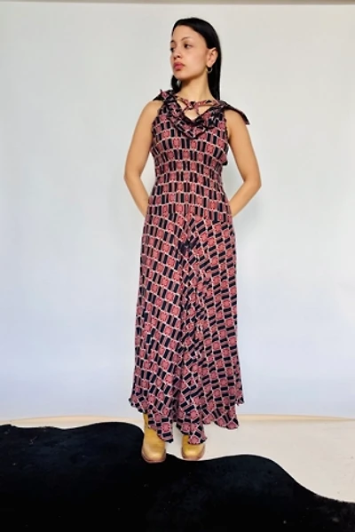 Vintage Boho Maxi Dress Selected by Atlantic Vintage