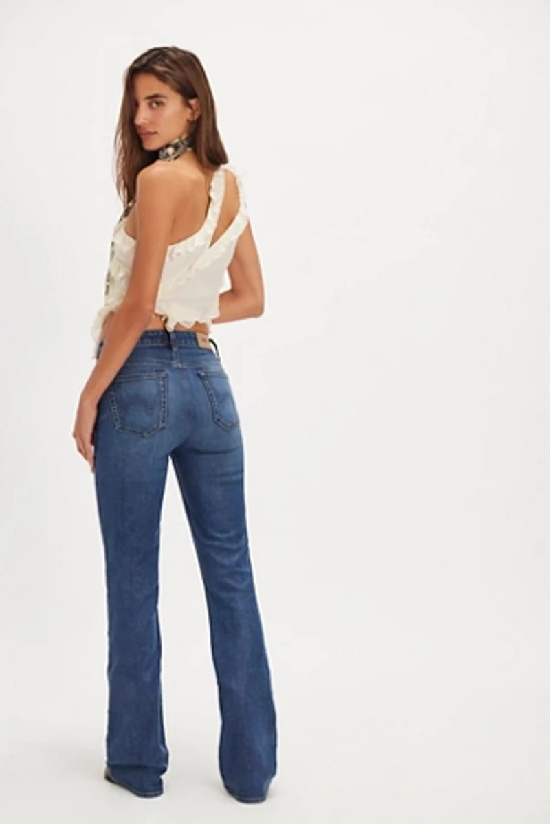 EDWIN Lark Coated Bootcut Jeans