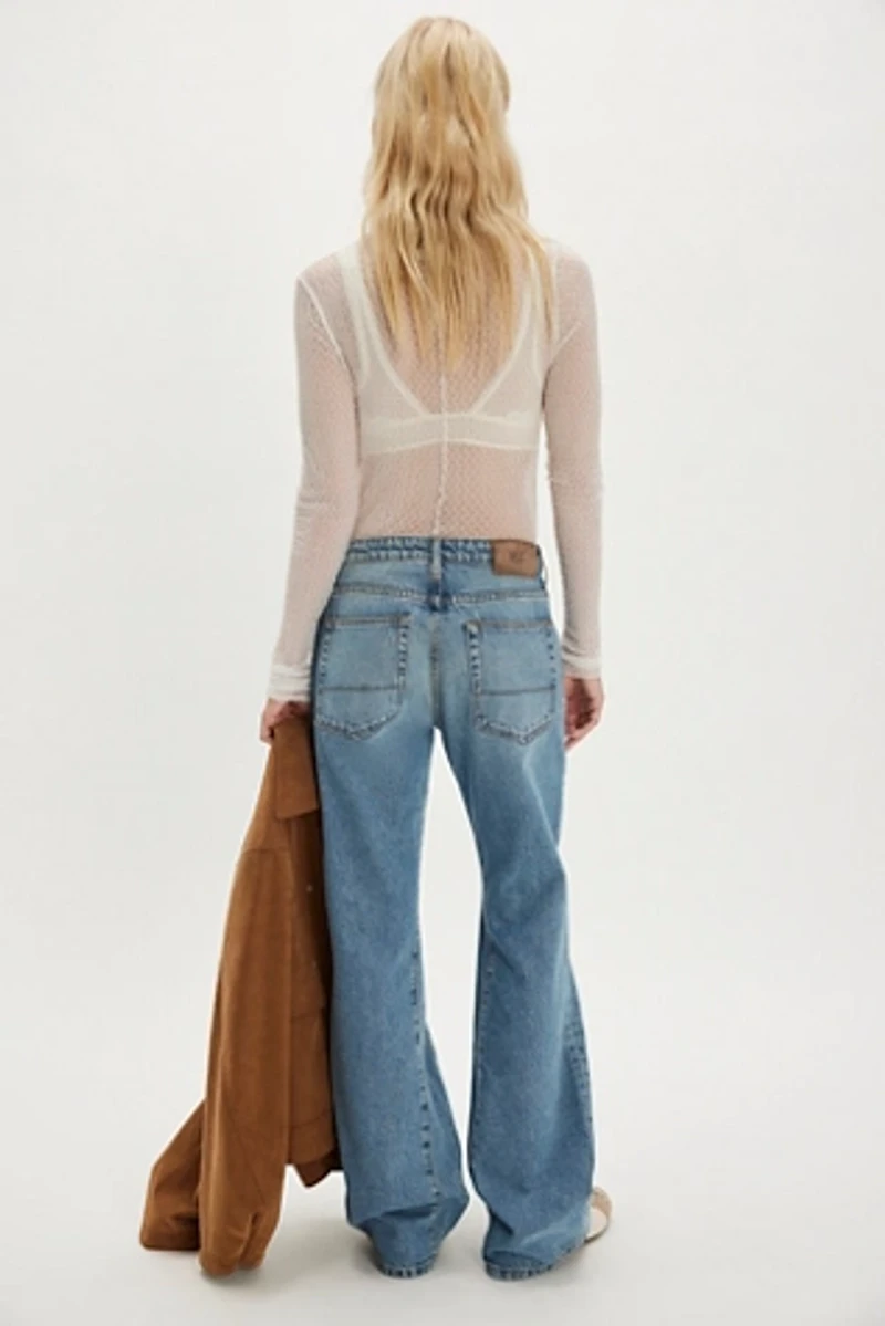 NSF Nix Mid-Rise Bootcut Jeans