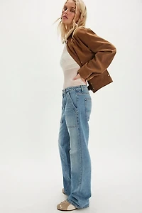 NSF Nix Mid-Rise Bootcut Jeans