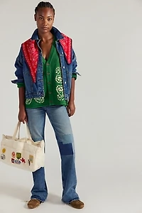 Found Paisley Knit Cardi