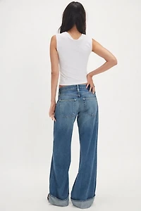 AMO Sabine Cuffed Jeans