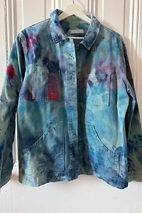 Bespoke Over Dyed Denim Chore Coat Selected by KA.TL.AK
