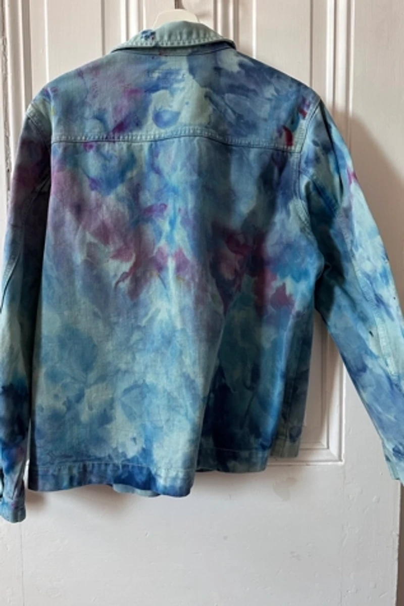 Bespoke Over Dyed Denim Chore Coat Selected by KA.TL.AK