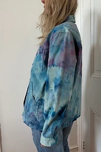 Bespoke Over Dyed Denim Chore Coat Selected by KA.TL.AK