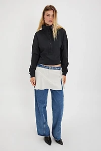 Citizens of Humanity Mirelle Funnel-Neck Sweatshirt