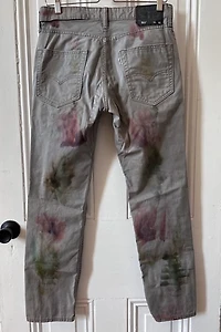 Bespoke Over Dyed Gray Levi 511 Commuter Jeans Selected by KA.TL.AK