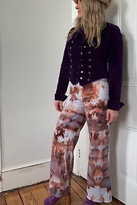 Bespoke Hand Dyed Wide Leg Jeans Selected by KA.TL.AK