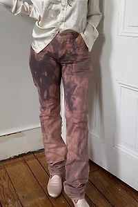 Bespoke Over Dyed Pinkish Levi 511 Jeans Selected by KA.TL.AK