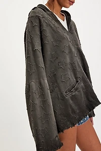 Magnolia Pearl Star Applique Fritza Hoodie