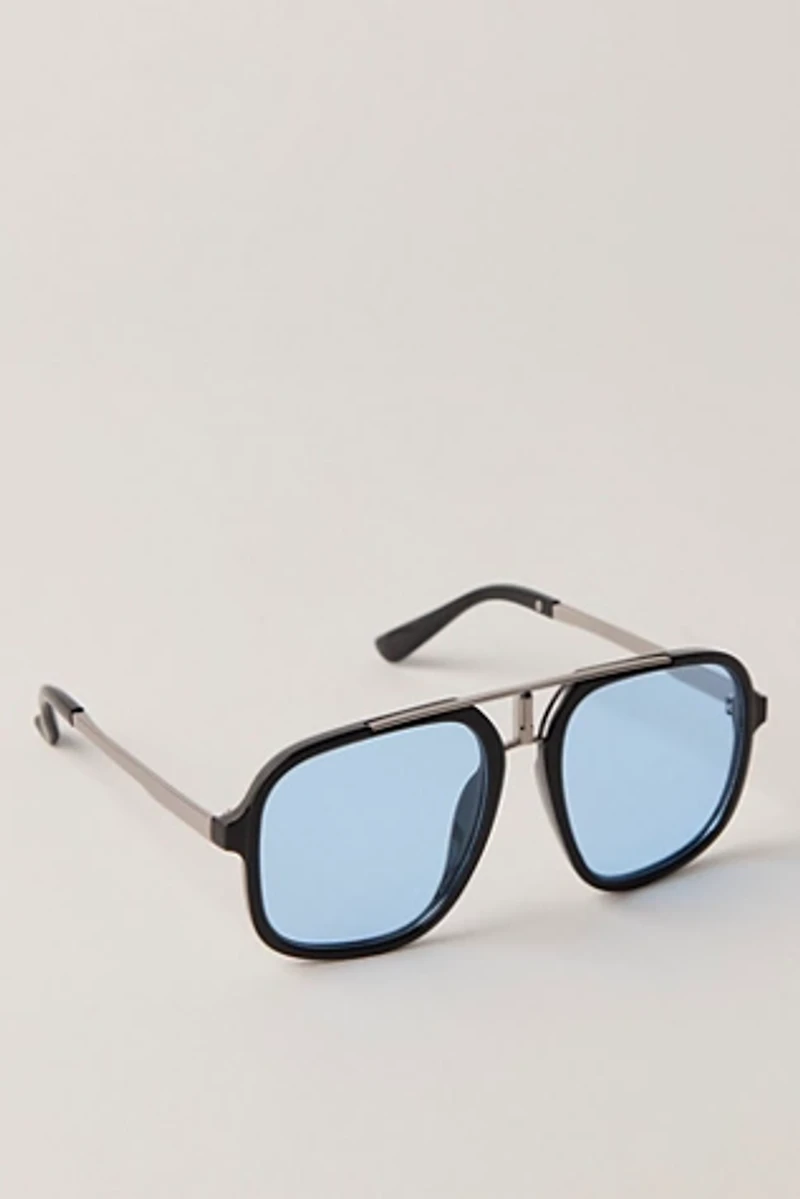 Janis Detail Aviator Sunglasses