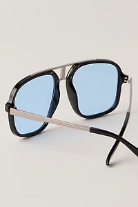 Janis Detail Aviator Sunglasses