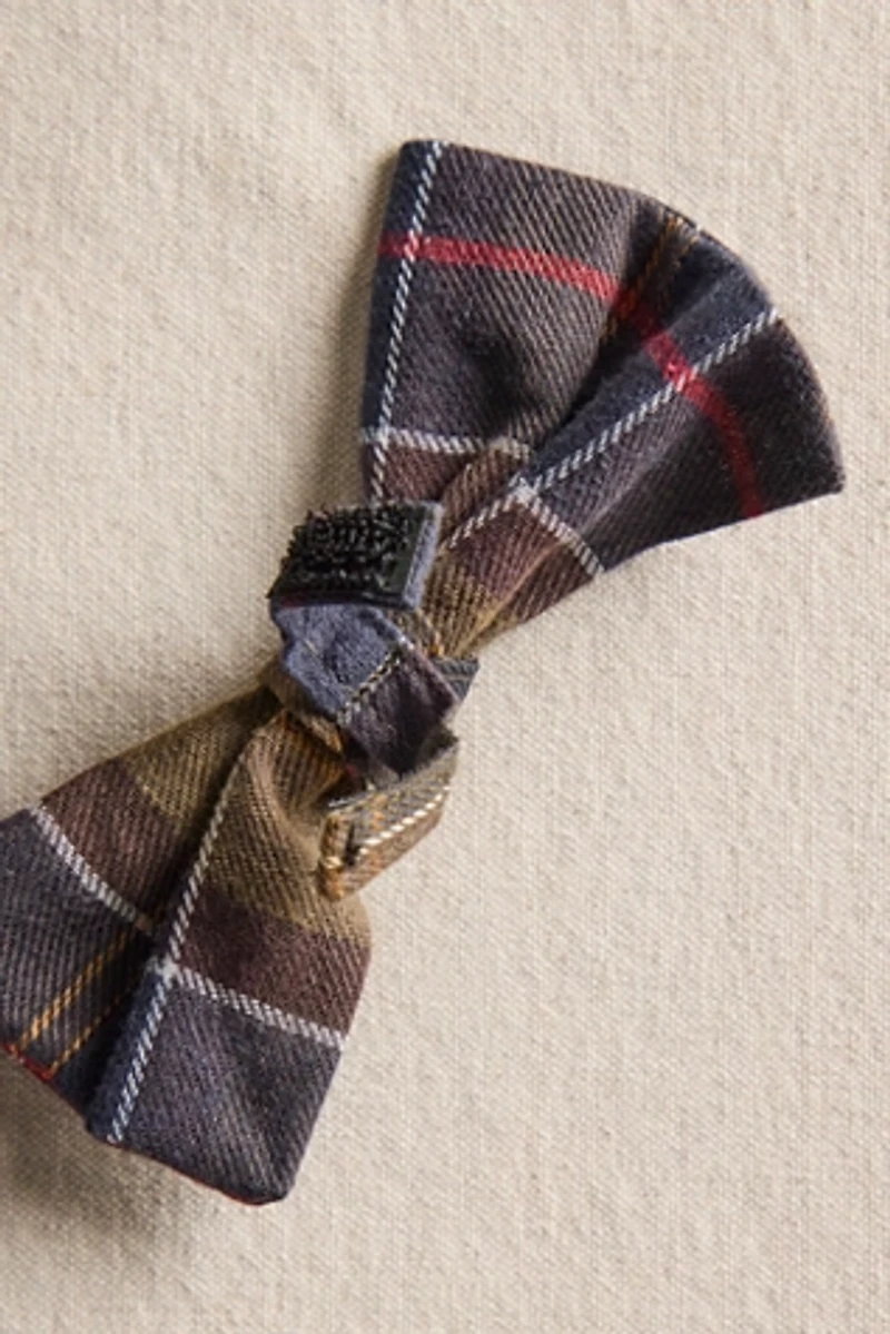 Barbour Tartan Dog Bow Tie