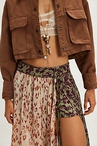 Oasis Printed Maxi Skort