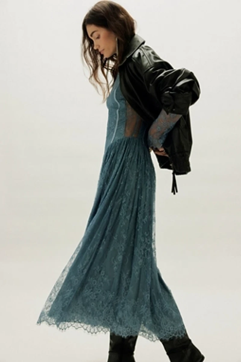 Hansen & Gretel Violetta Lace Maxi Dress