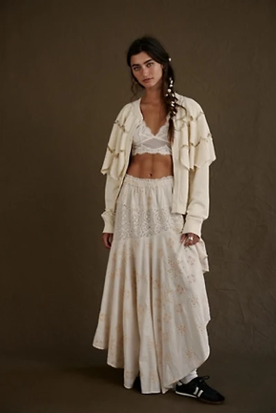 Doily Maxi Skirt