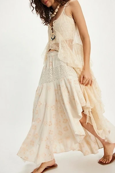 Doily Maxi Skirt