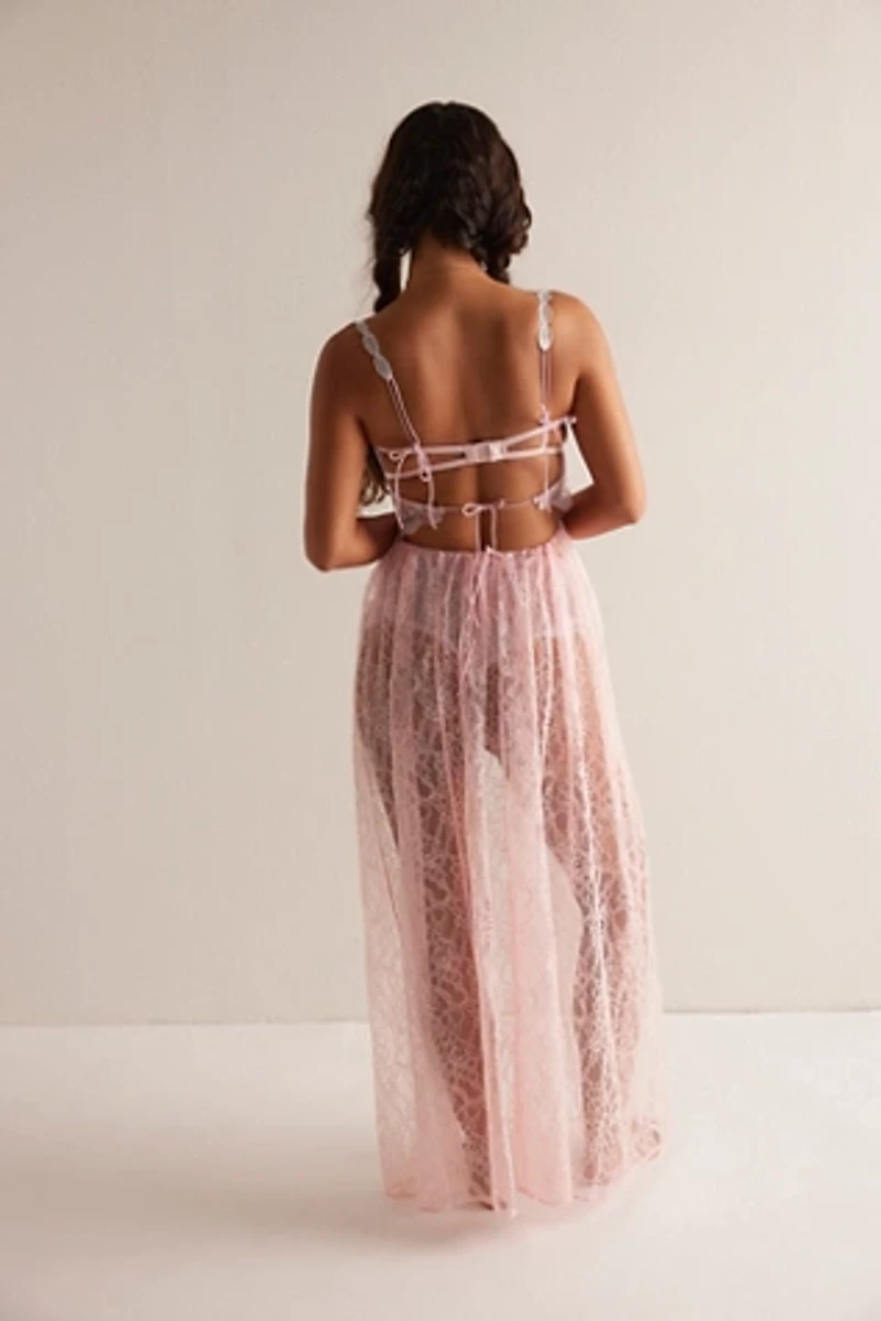 For Love & Lemons Camilla Maxi Slip