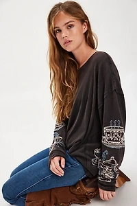 We The Free Tea Time Long-Sleeve Tee