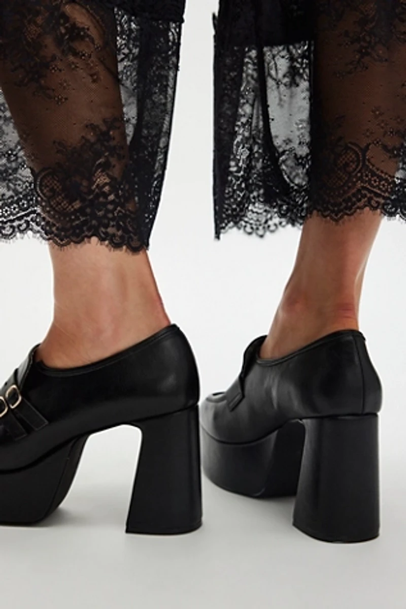 Woodstock Platform Loafers