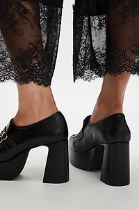 Woodstock Platform Loafers