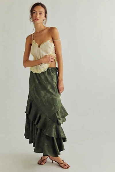Autumn Promenade Maxi Skirt