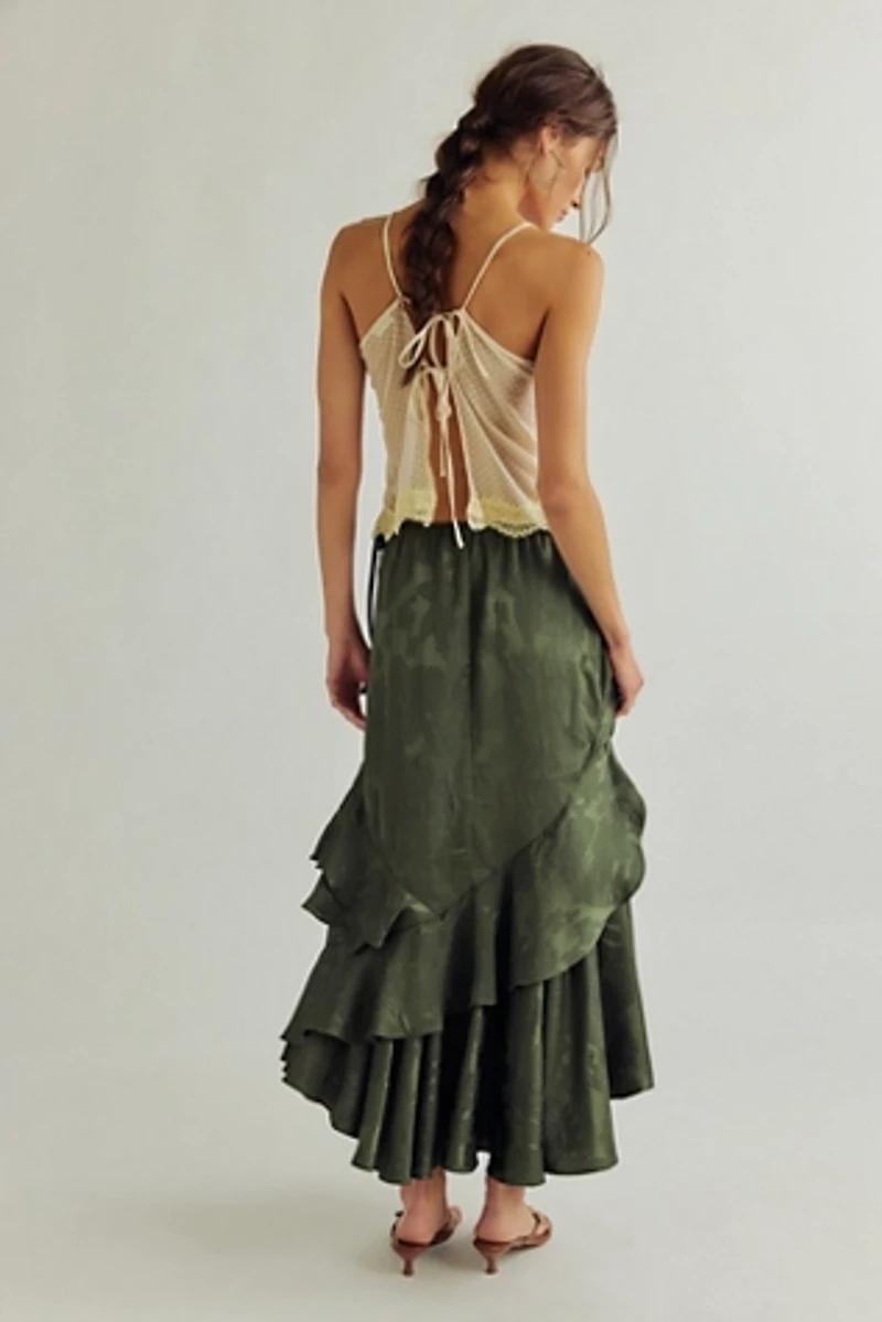 Autumn Promenade Maxi Skirt