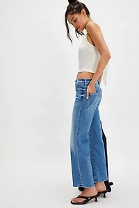MOTHER The Mid-Rise Rambler Zip Jeans