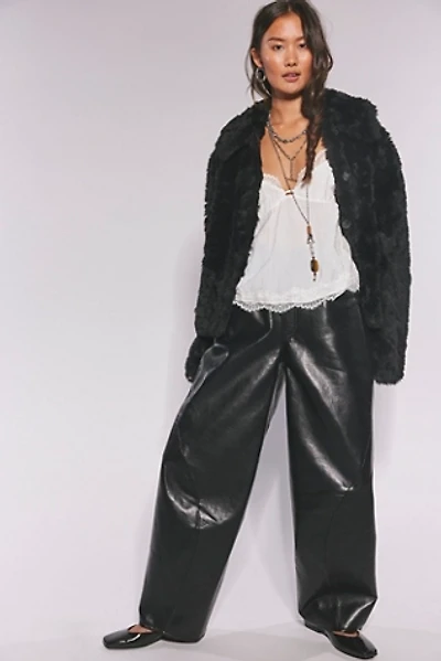 AGOLDE Twist Leather Pants