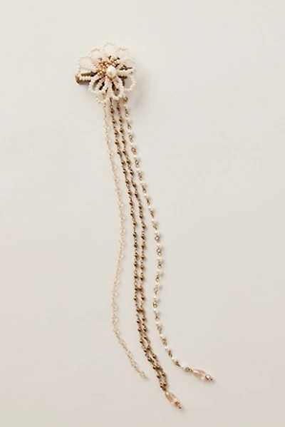 Enid Beaded Flower Clip