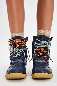 L.L.Bean Boots, 8" Denim Insulated