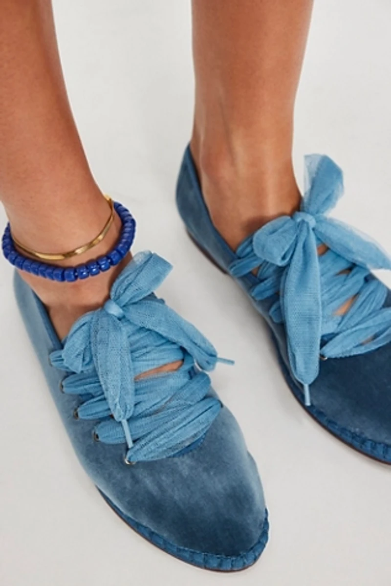 Ginny Chiffon Flats