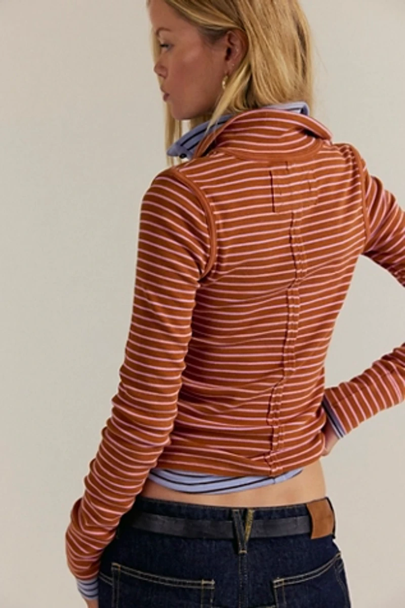 We The Free Lake Stripe Henley