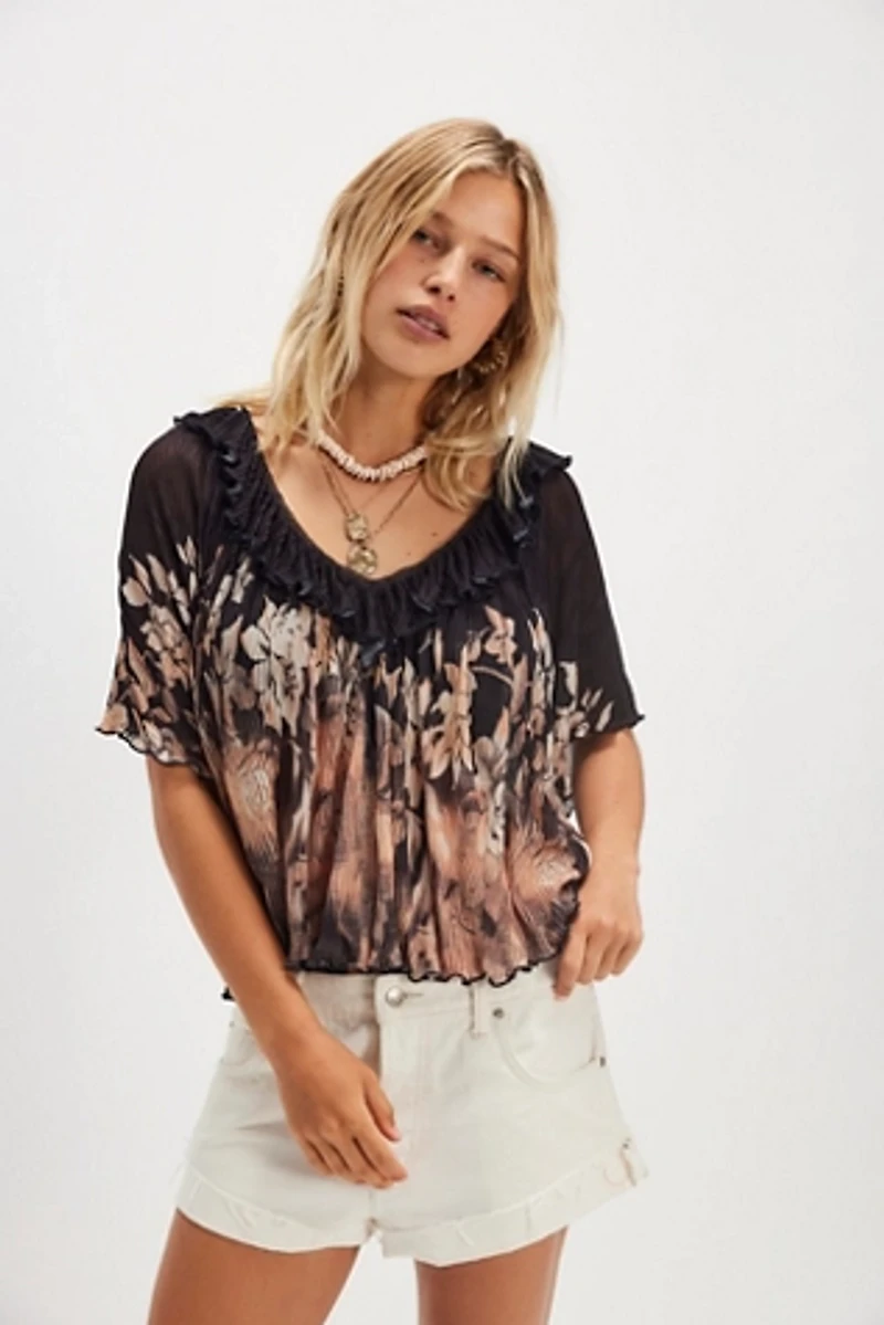 Flora Cape Top