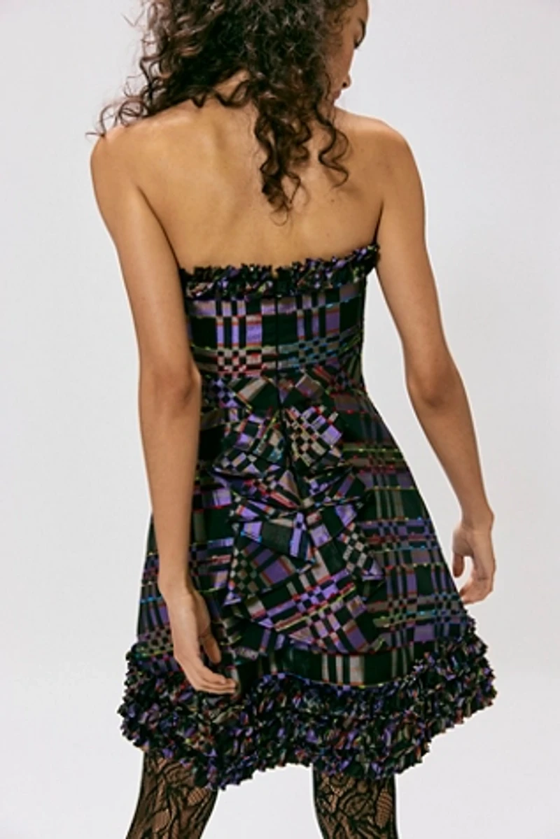 Anna Sui Strapless Party Dress