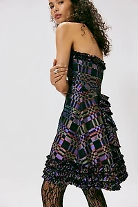 Anna Sui Strapless Party Dress