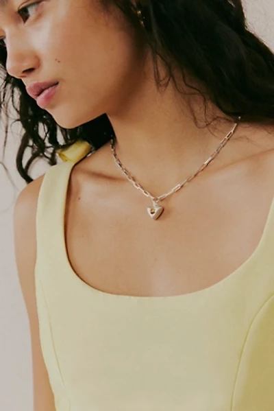 Dunton Ellerkamp Citrine Daphne Heart Necklace