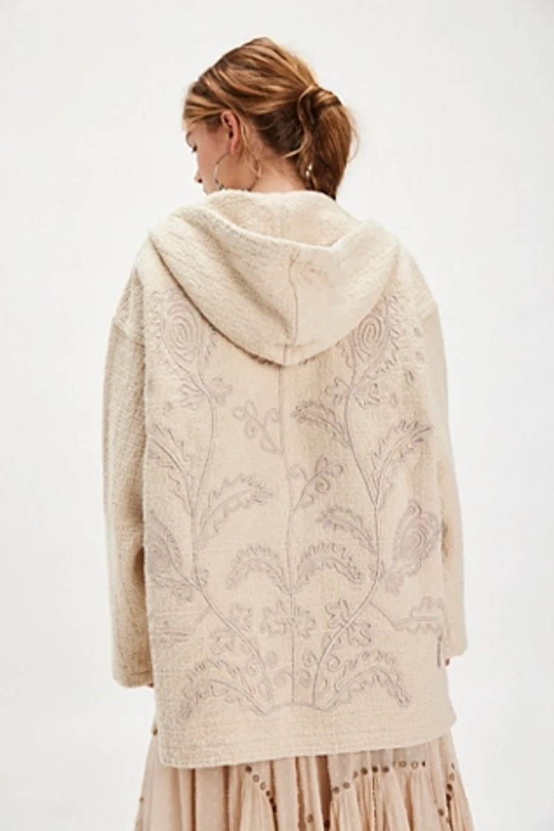 The Tales Flower Embroidered Hoodie