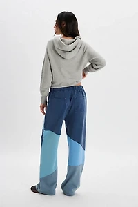 OneTeaspoon Patchwork Wide-Leg Sweatpants