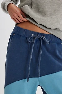 OneTeaspoon Patchwork Wide-Leg Sweatpants