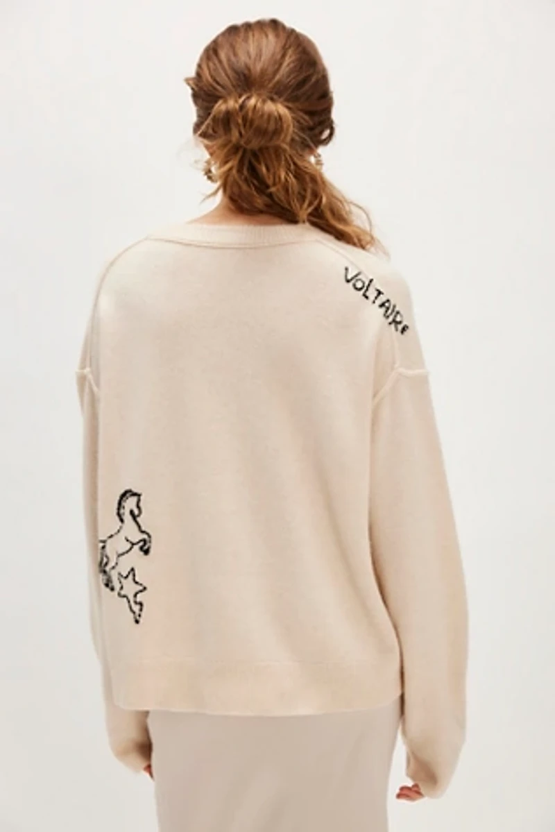 Zadig & Voltaire Markuz Western Graphic Sweater