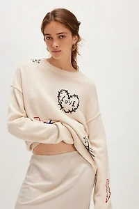 Zadig & Voltaire Markuz Western Graphic Sweater