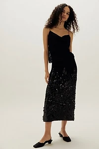 Anna Sui Sequin Skirt