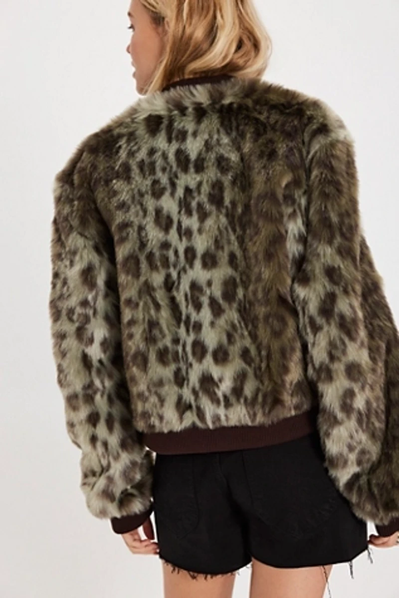 Unreal Fur Foliage Jacket