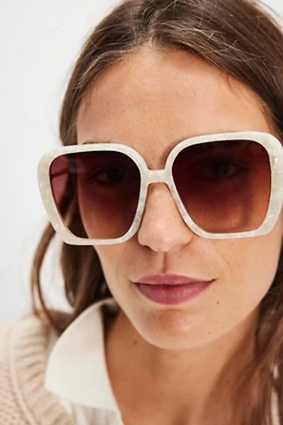 Lele Sadoughi Athens Oversized Sunglasses