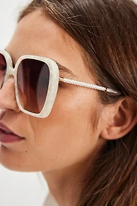 Lele Sadoughi Athens Oversized Sunglasses